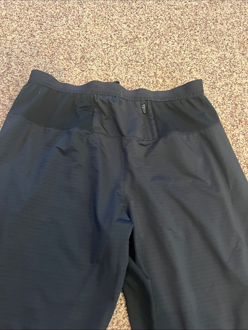 Nike Black Dri-FIT Active Pants with Subtle Logo - Picture 7 of 8